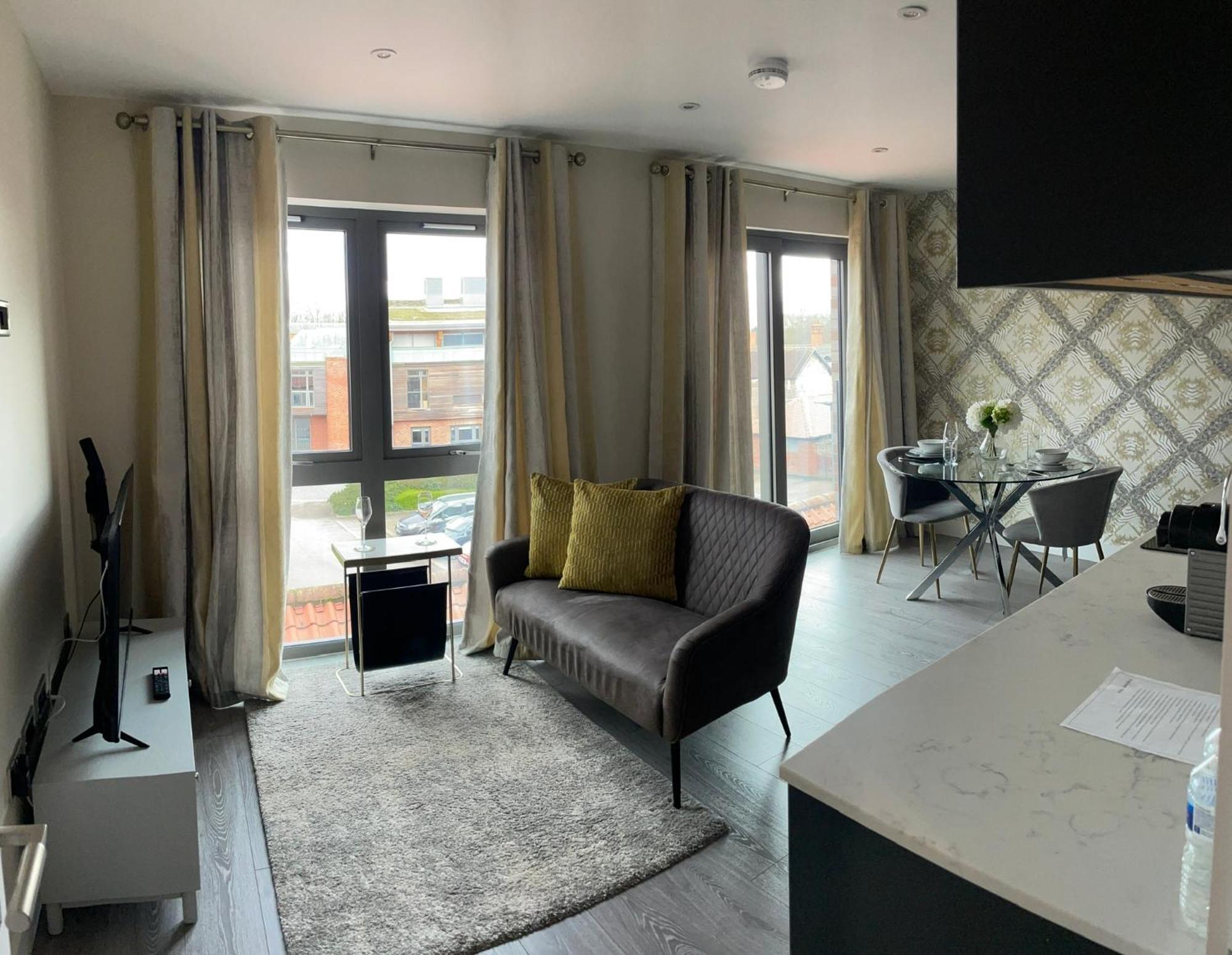 Central Modern Flat York Exterior foto